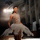 A model presents a creation from the Fall/Winter 2016/2017 Haute Couture collection by Dutch designer Iris Van Herpen during the Paris Fashion Week, in Paris, France, 04 July 2016. The presentation of the Haute Couture collections runs from 03 to 07 July. EPA/ETIENNE LAURENT